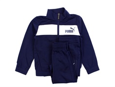 Puma peacoat træningsdragt med bluse og bukser logo